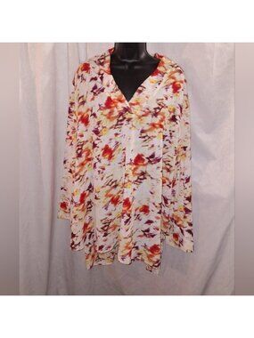 Colorful Abstract Blouse